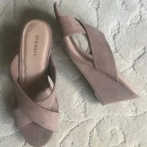 Old Navy Shoes Cross wedge